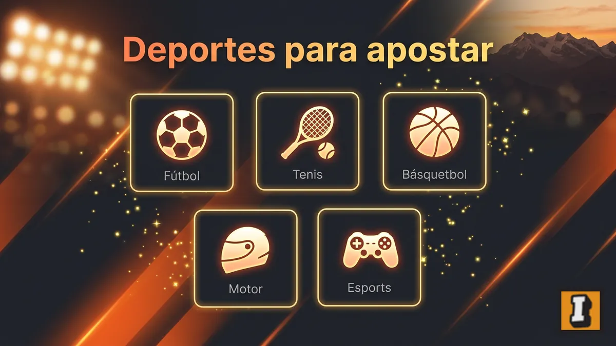 Deportes disponibles para apostar en Inkabet Chile: fútbol, tenis, básquetbol y más