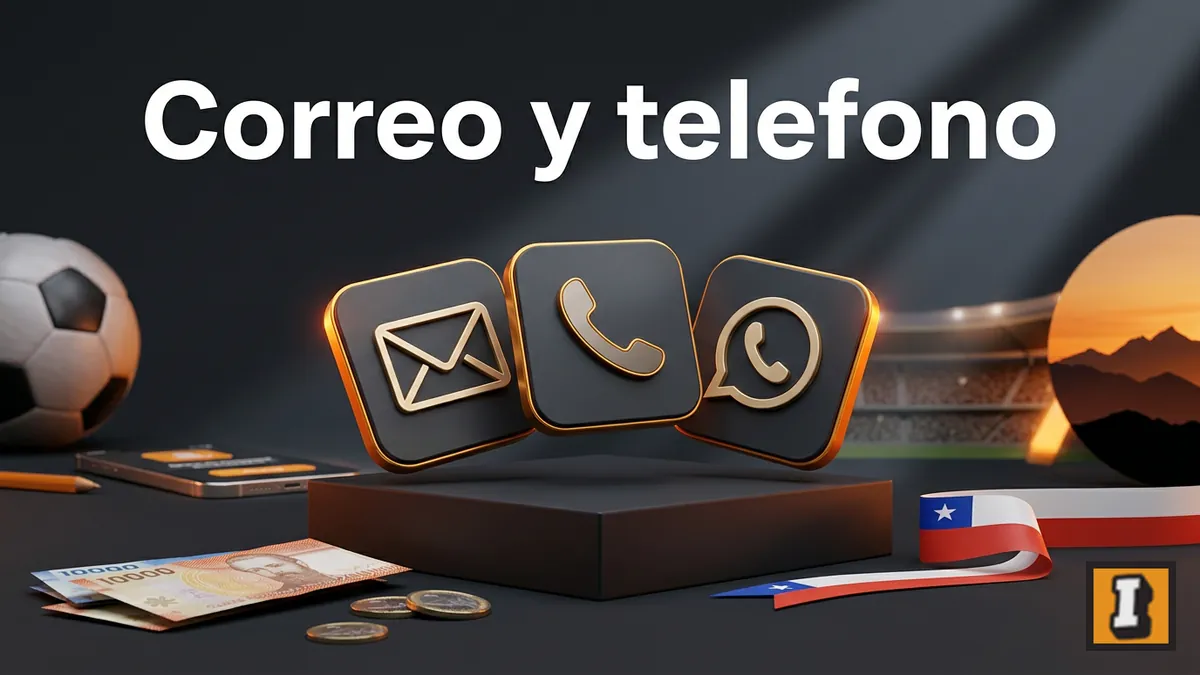 Comparacion de canales de correo, telefono y WhatsApp de Inkabet para Chile, con datos que varian segun la reseña