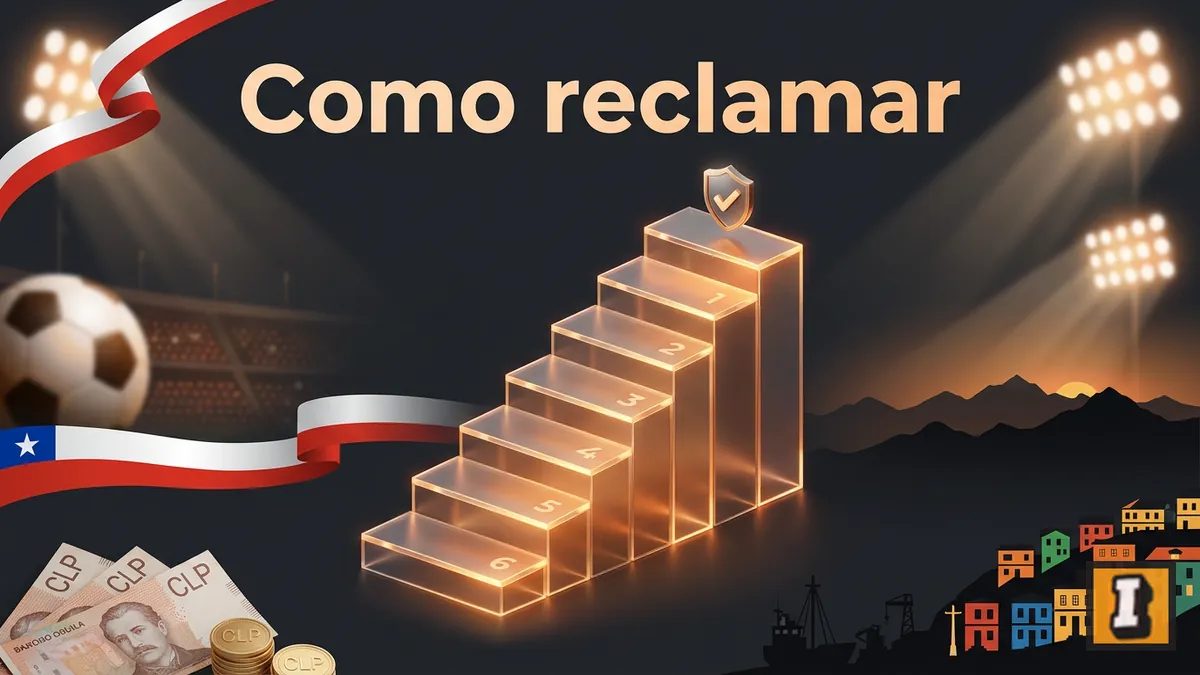 Pasos para presentar un reclamo o disputa con Inkabet desde Chile cuando el chat o correo no resuelven el problema